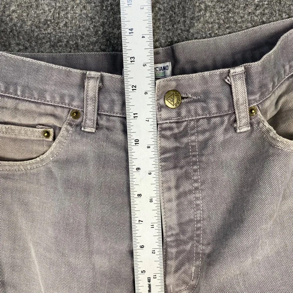 Vintage Guess Jean Georges Marciano Mens 38 Fits‎ 35 Gray High Rise 80s 44001